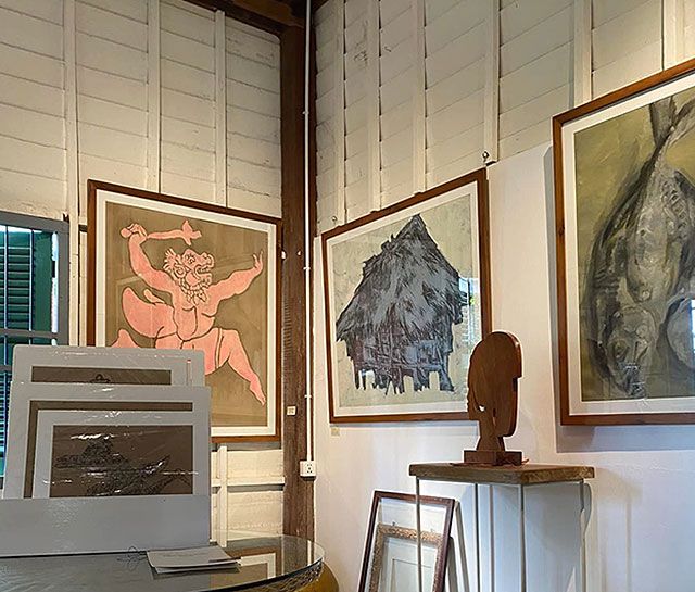 Casa Branca Art gallery Siem Reap